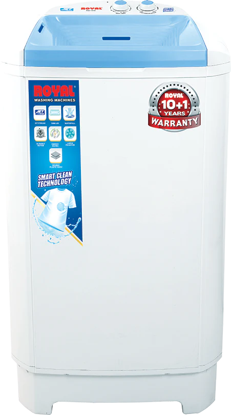Royal Washing Machine Top Load 10KG RWM-1010 SB SINGLE